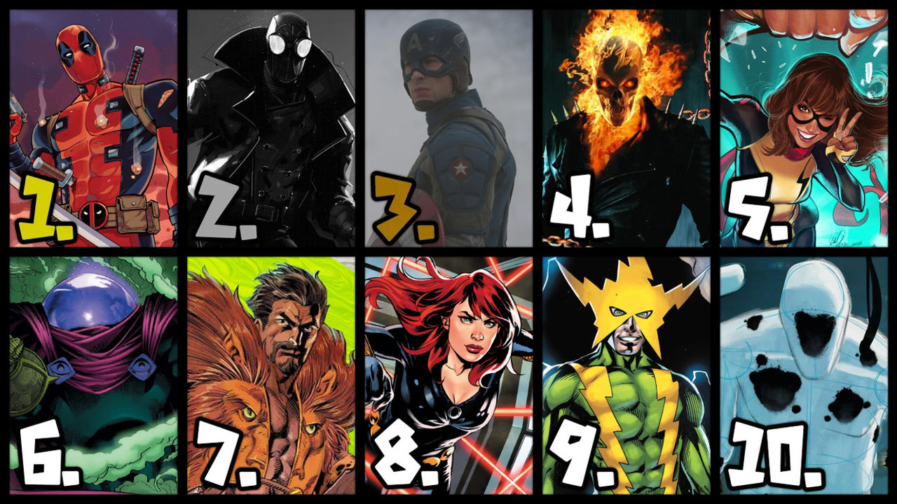 Top 10 Most Wanted Marvel Rivals Characters by smashPUG64 on DeviantArt
