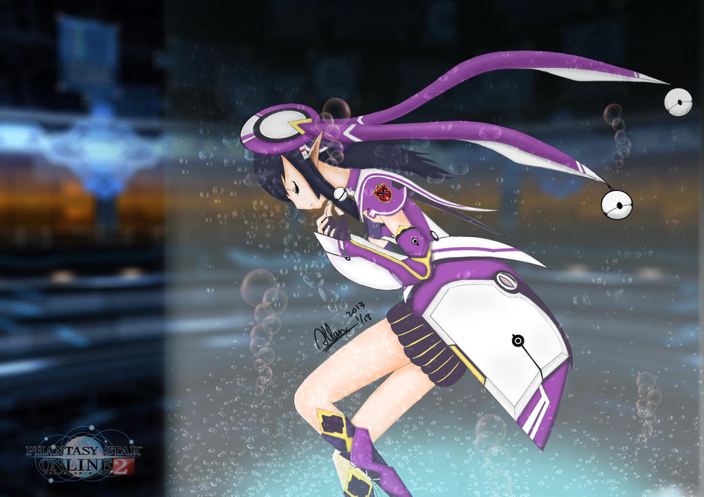 PSO2-fonewearl by younglinks on DeviantArt