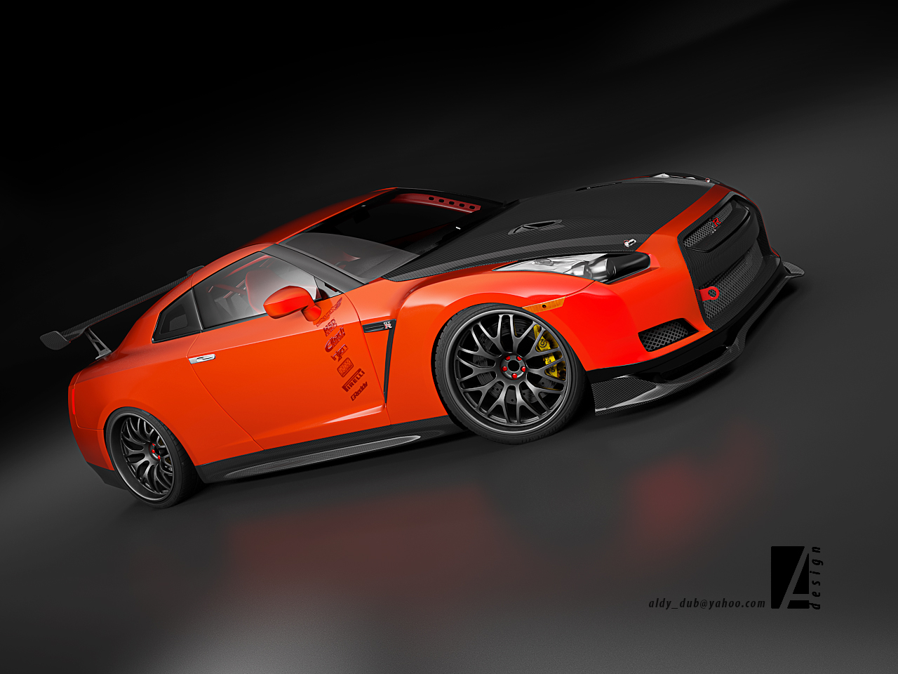 Nissan Skyline GTR Front by stefanmarius on DeviantArt