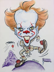 Pennywise the Dancing Caricature