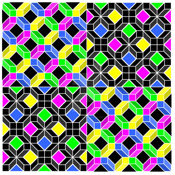 Positive and negative grid by PetalPink123 on DeviantArt