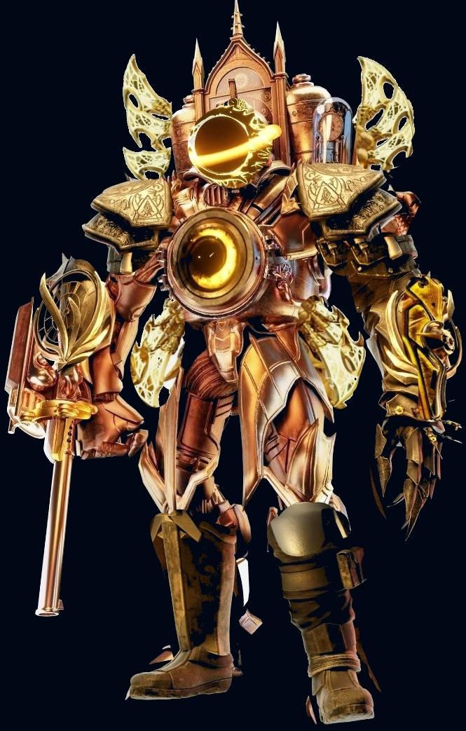 Clock Man Strong Titan clock man fusion sinister by Yugimon488 on DeviantArt
