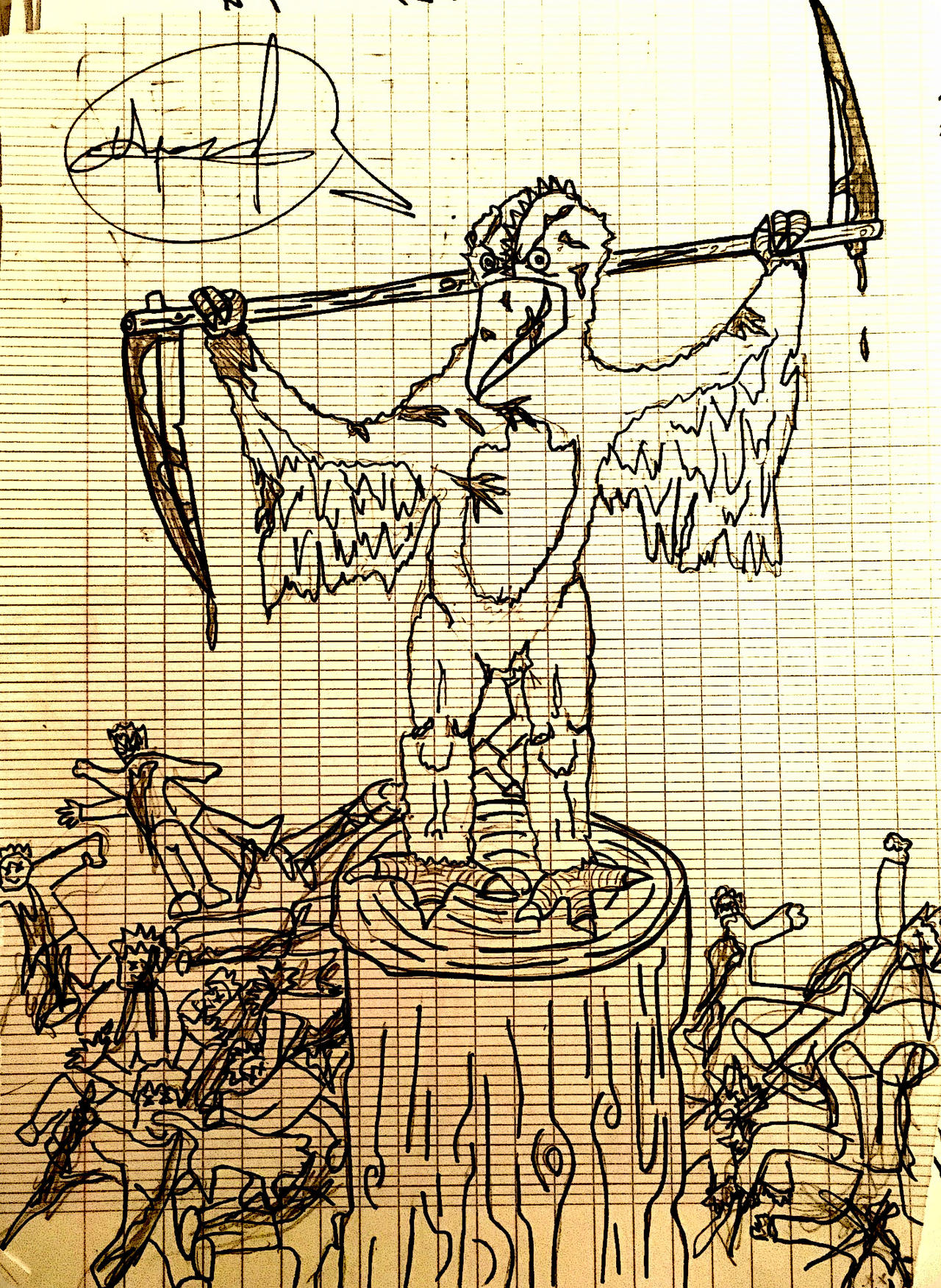 Decimation Bird Massacre Bird by lartnestpasdemain on DeviantArt
