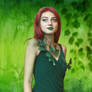 Poison Ivy Cosplayer