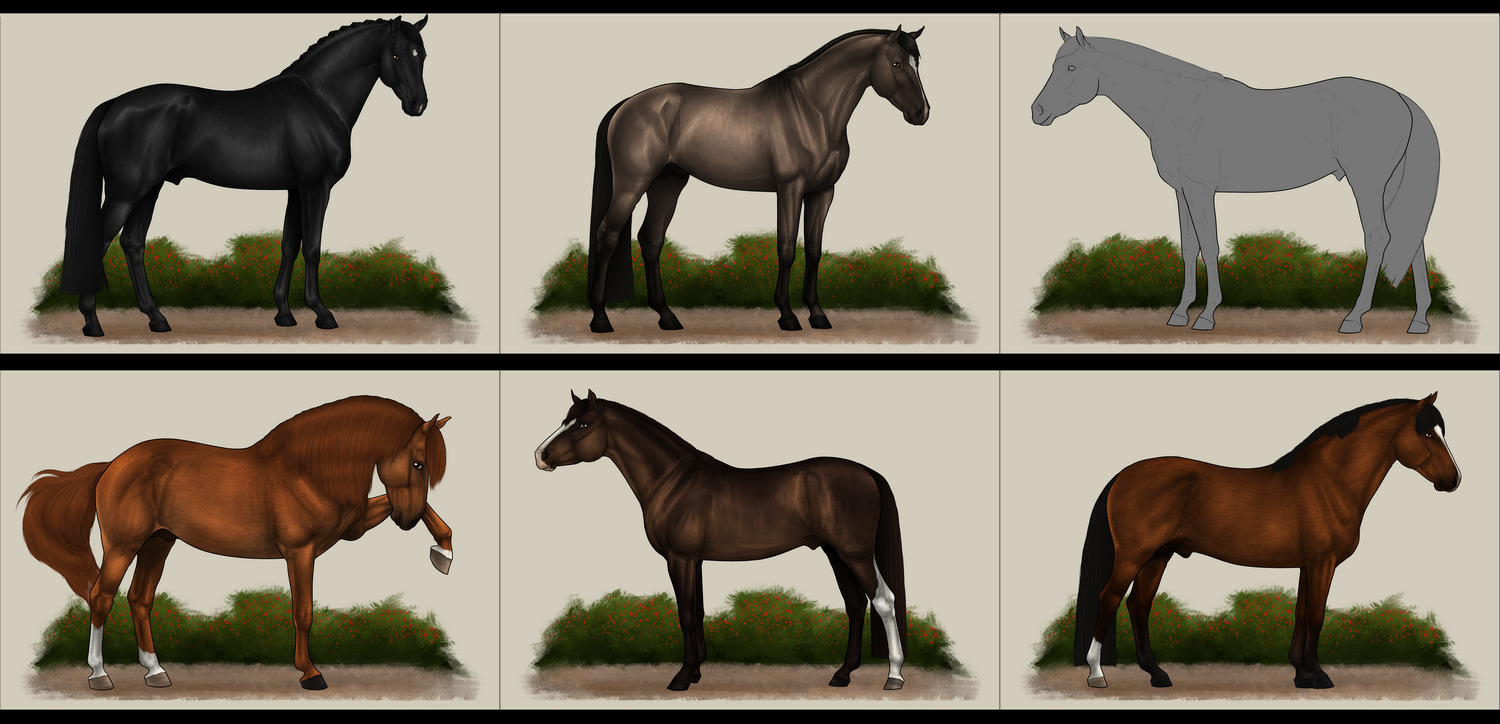 Equestria breeds - 5/6 done