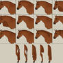 Tack template hairstyles