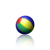 Animated PNG example: bouncing beach ball