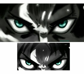 A hunter's eyes