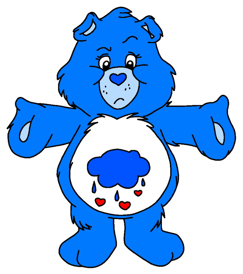 Grumpy Bear by SamuelHay on DeviantArt