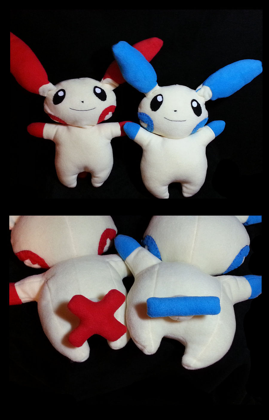 #311 and #312: Plusle and Minun