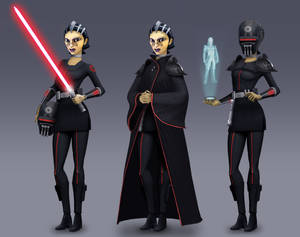 Imperial Inquisitor Barriss (Rebels Concept)