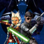 Ahsoka and Lux (Star Wars Rebels Concept Poster)