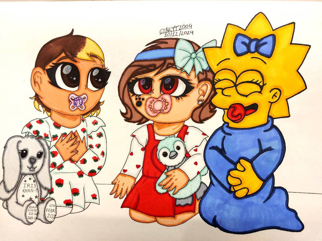 Pacifier Base Deviantart Pacifiers Girl Trio by miguelcaminoiscutie on DeviantArt