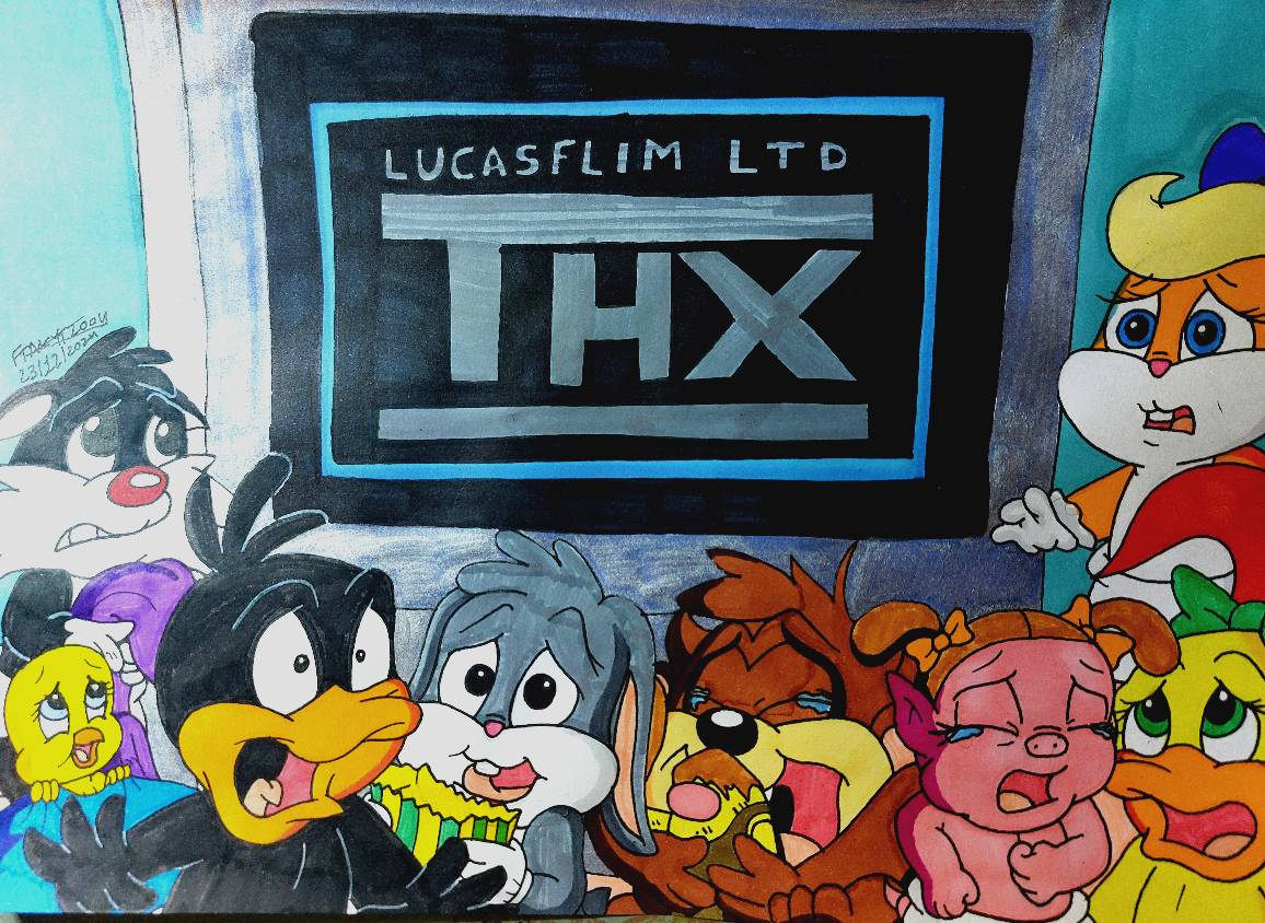 Baby Looney Tunes Scared Of THX Broadway Logo By Miguelcaminoiscutie On baby-looney-tunes-scared-of-thx-broadway-logo-by-miguelcaminoiscutie-on