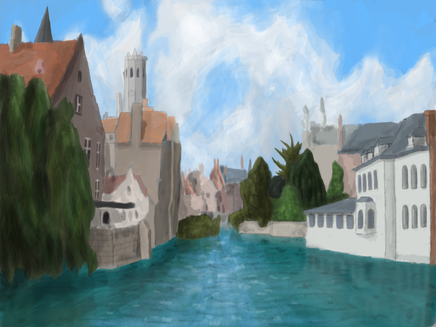 Bruges by ArtCrusade