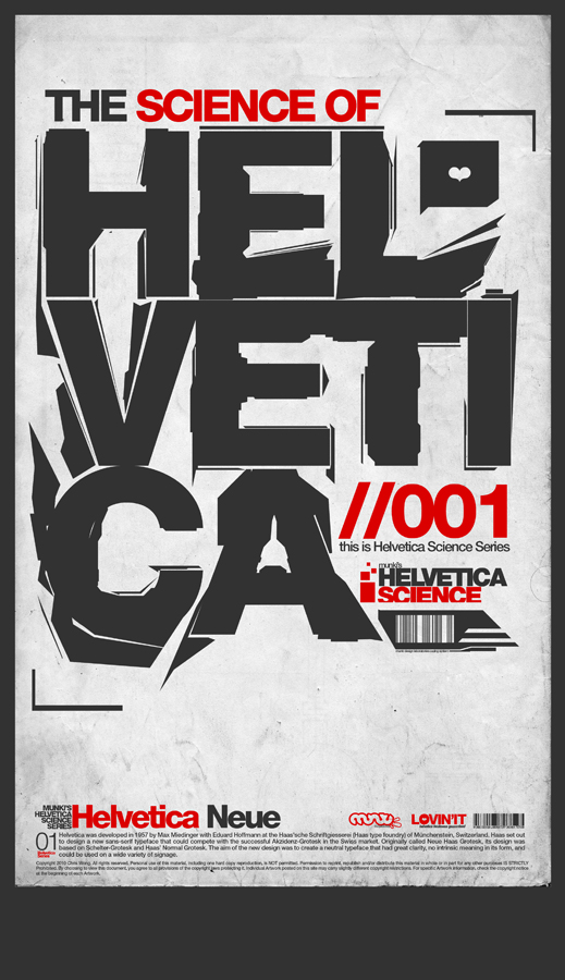 Helvetica Science Series 001