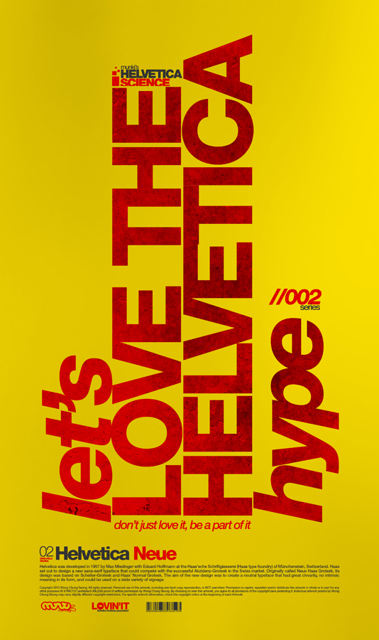 Helvetica Science Series 002