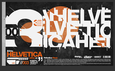 Helvetica Science Series 003 by LouieHitman