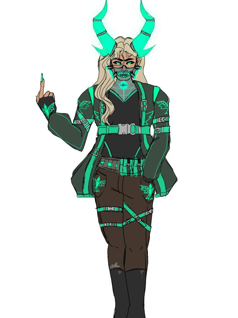 Character design by AuthorDraws on DeviantArt