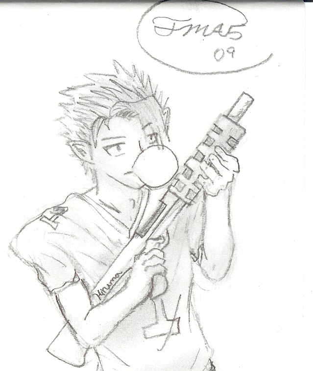 Hiruma Eyeshield 21 Sketch