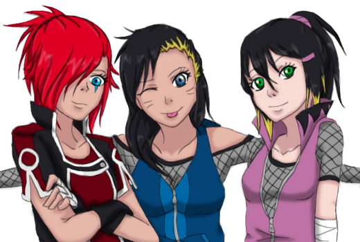 Yasuko, Asami and Keiko