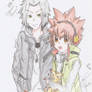 Tsuna, Gokudera, and Uri