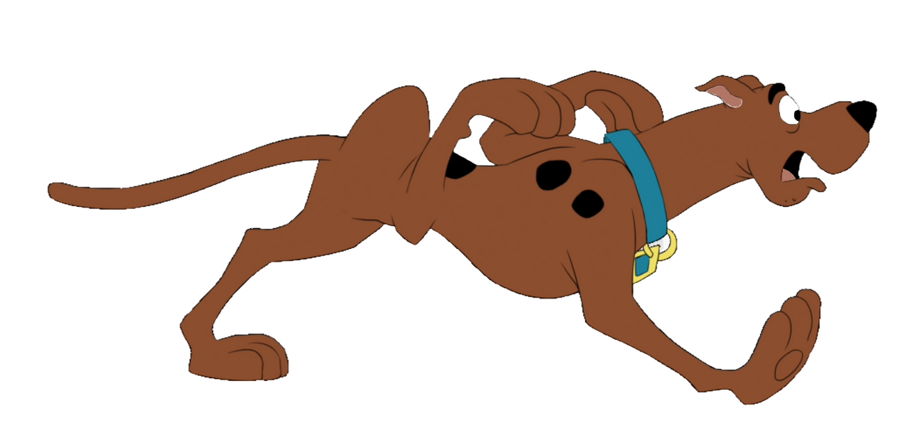 Scooby Doo Running Vector by AvilMig on DeviantArt