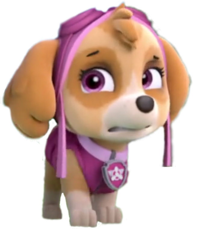 Scared Skye Vector by AvilMig on DeviantArt