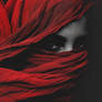 Valentino Red chador