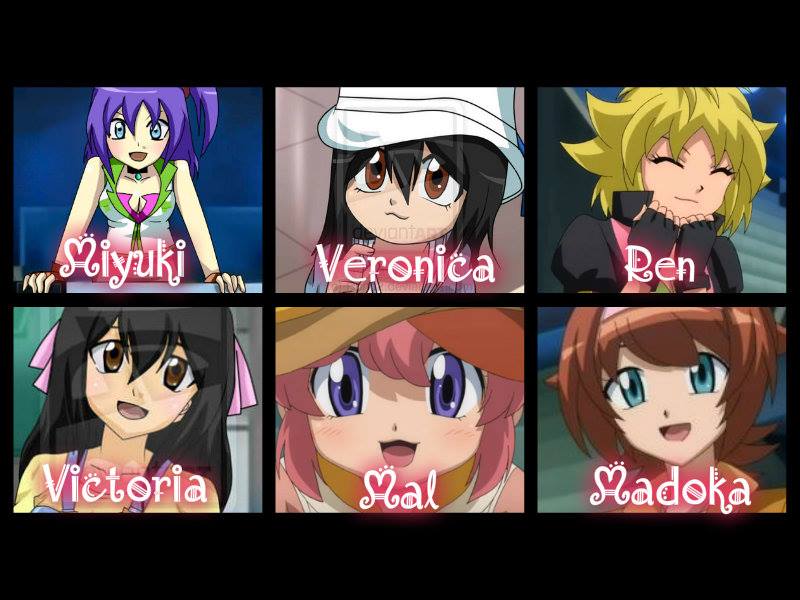 Metal Fight Beyblade Zero G Girls