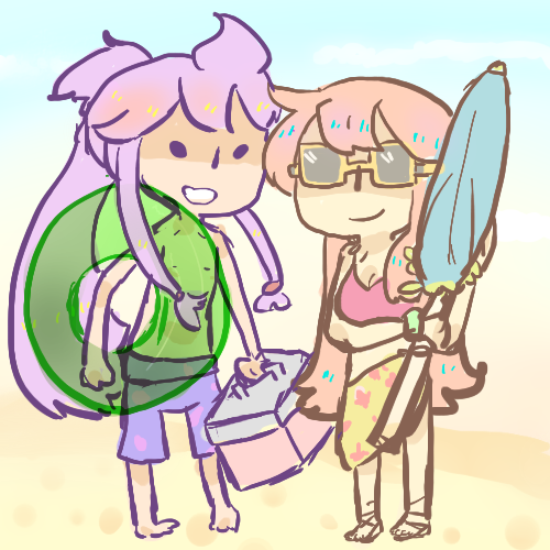 Summer beach