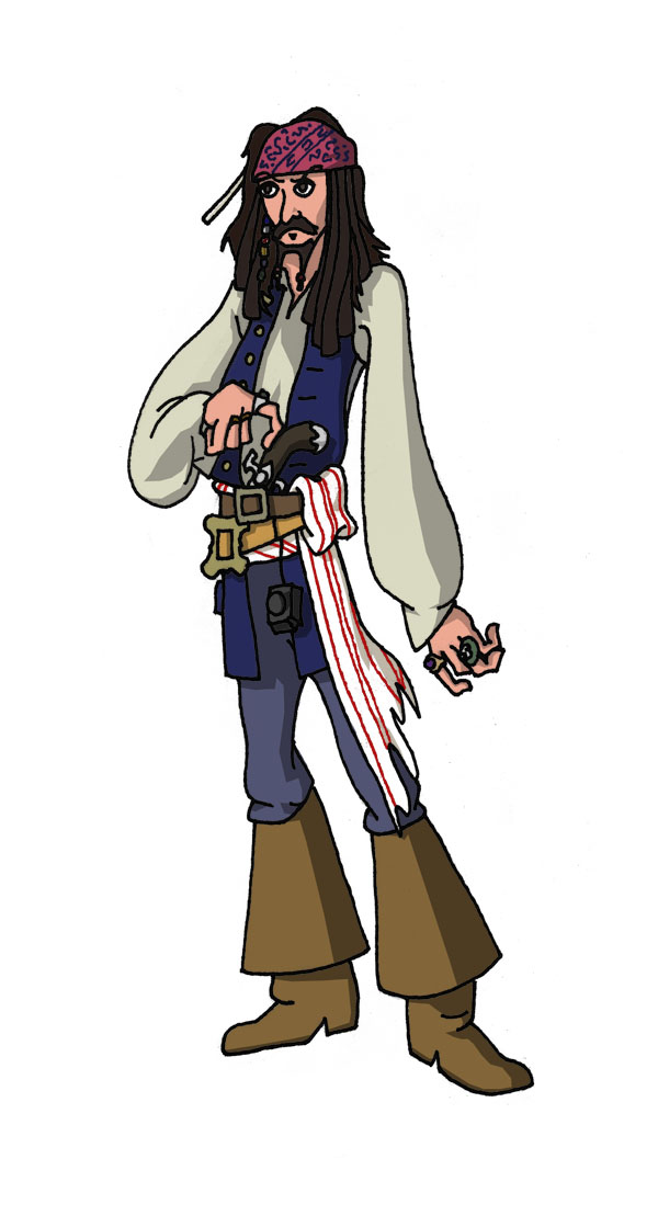 Captain Jack Sparrow ANIMATED by IamtheGreyGhost on DeviantArt Captain Jack Sparrow ANIMATED by IamtheGreyGhost on DeviantArt