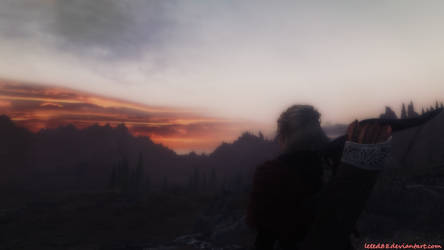 A Sunset in Skyrim