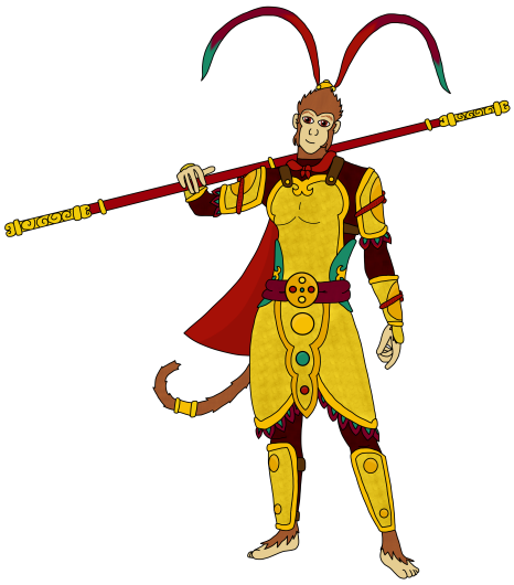 Sun Wukong The Monkey King By The Sea Cat On Deviantart Sun Wukong The Monkey King By The Sea Cat On Deviantart