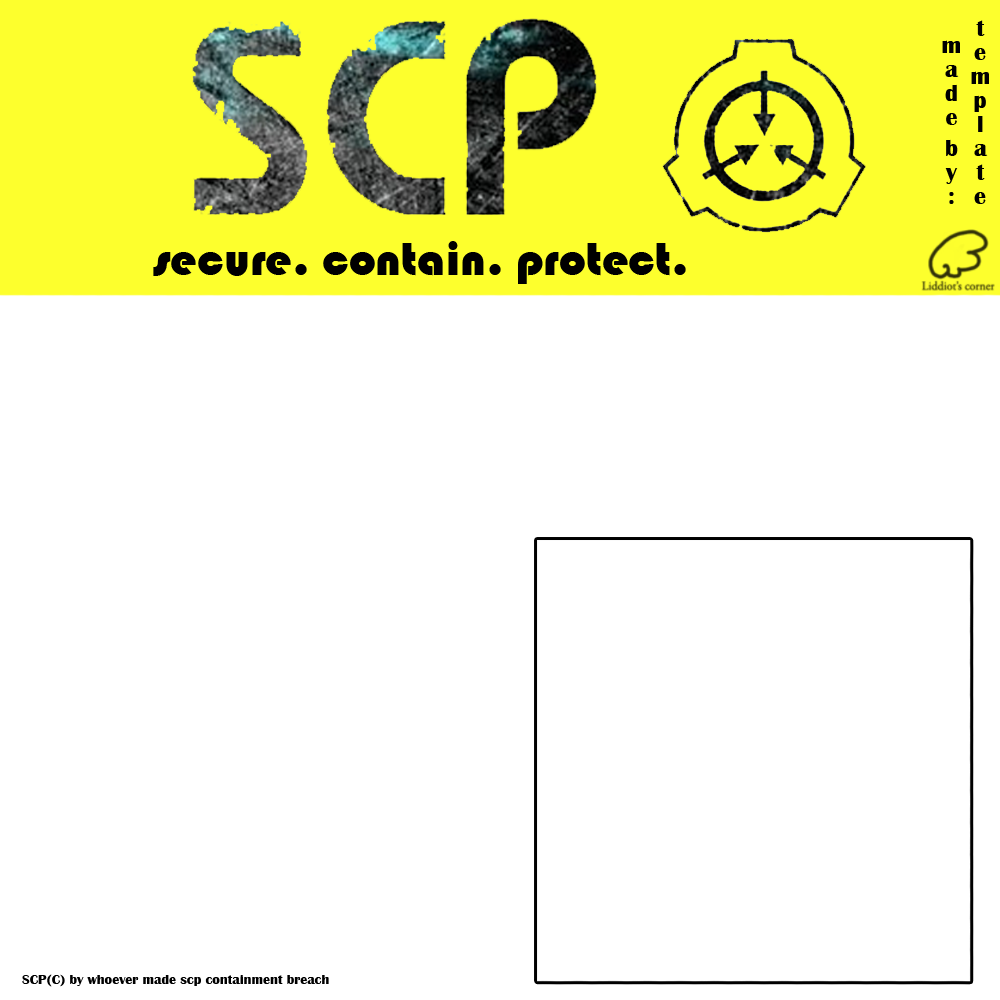 SCP TEMPLATE by lucalucario on DeviantArt