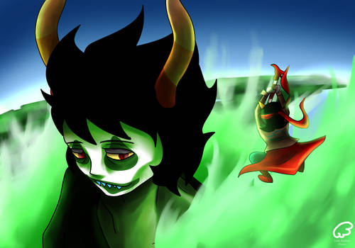 Homestuck-ATTACK ON GAMZEE