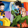 Portada capitulo 4 Vados y Goku enamorados