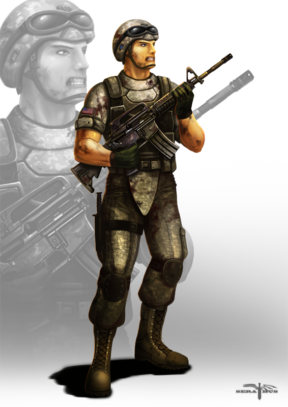 Post-Apocalyptic Marine