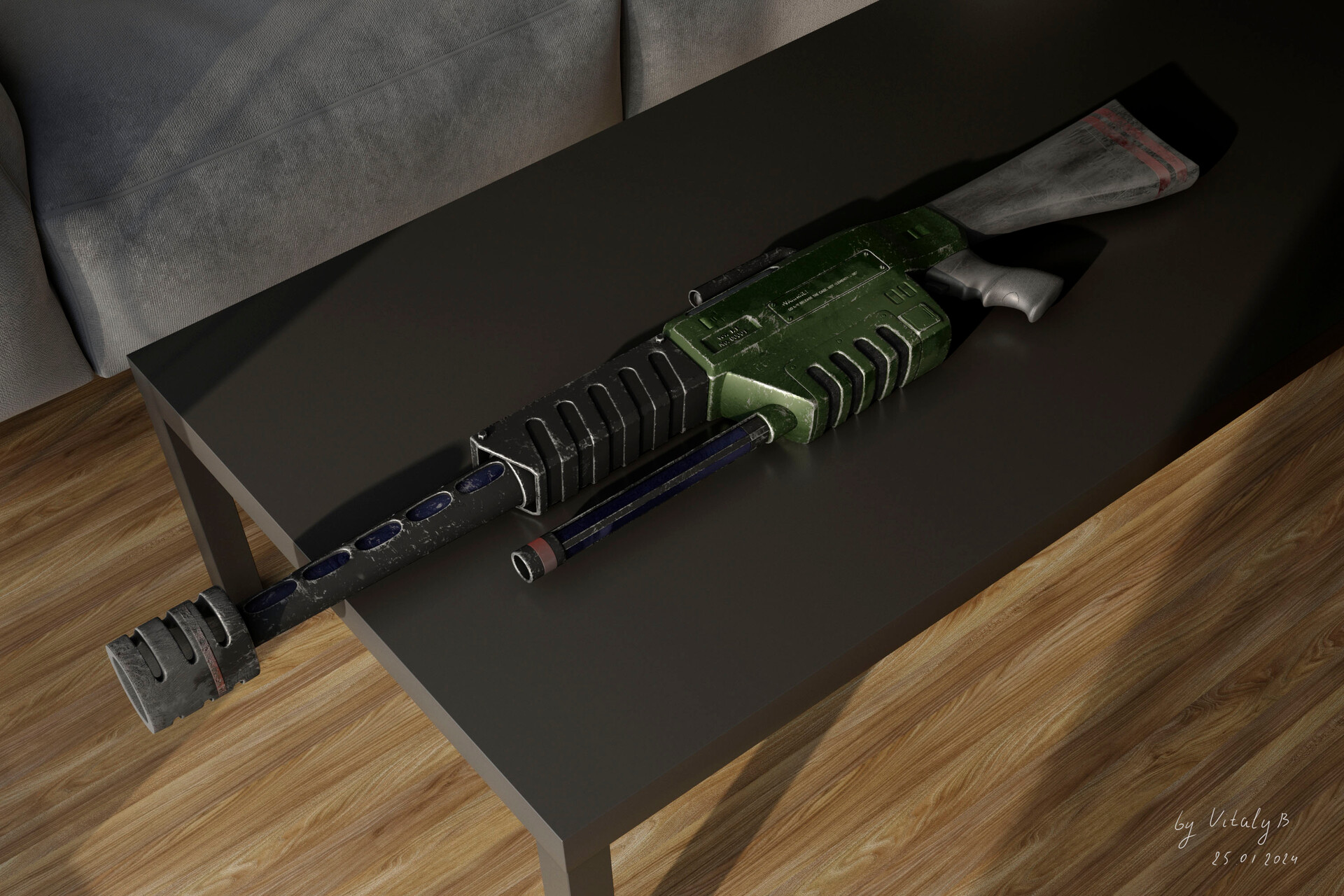 UT99 Shock rifle myVer by VitalySubi on DeviantArt