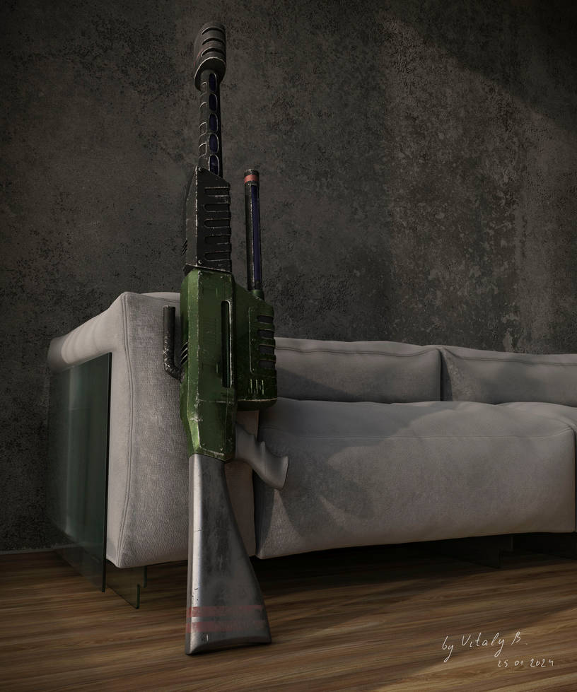 UT99 Shock rifle myVer 2 by VitalySubi on DeviantArt