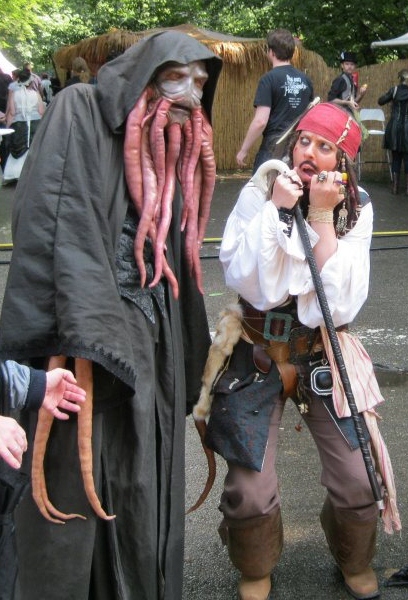 Jack Sparrow meets Davy Jones brother?