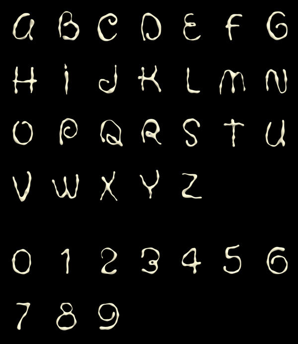 Ranch font - Complete Set by typedips on DeviantArt