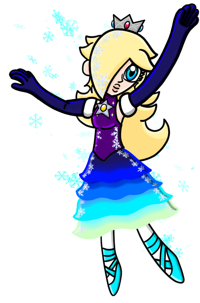 rosalina christmas dress Christmas versions of Princess Peach and Rosalina