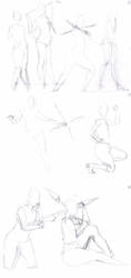 Yuffie Kisaragi cosplay - sketch 1min