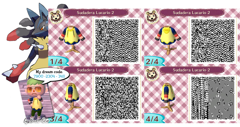 QR CODE: Mega Lucario Sweatshirt