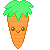 Carrot icon by cyberbuu