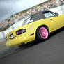 Fluttershy Miata 2