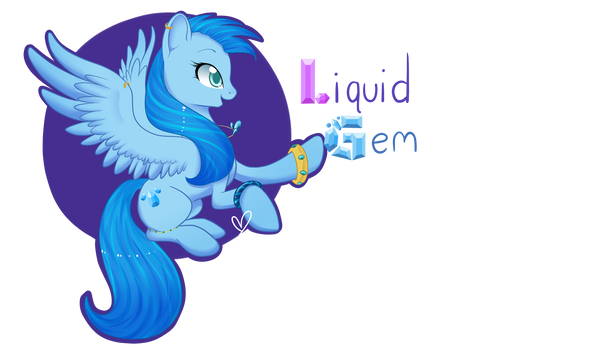 Liquid Gem (Hearts Charm)