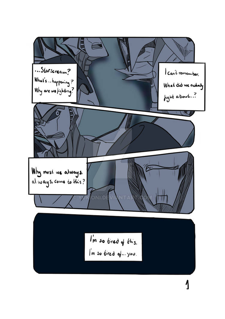 Tfp Rumble Fan We talk- p.1 - A TFP:fancomic by YukiOni on DeviantArt