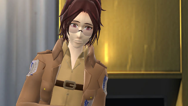 Hanji Screencap from my next video by sangonanami on DeviantArt